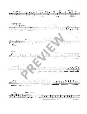 Concerto no. 2: Klatbutne (Presence) - Vasks - Violoncello/Piano Reduction