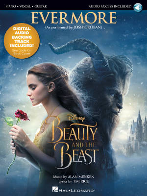 Evermore (from Beauty and the Beast) - Rice/Menken - Piano/Vocal/Guitar - Sheet Music/Audio Online
