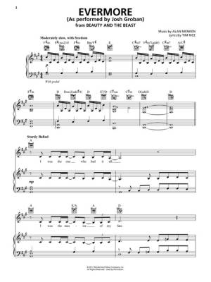 Evermore (from Beauty and the Beast) - Rice/Menken - Piano/Vocal/Guitar - Sheet Music/Audio Online