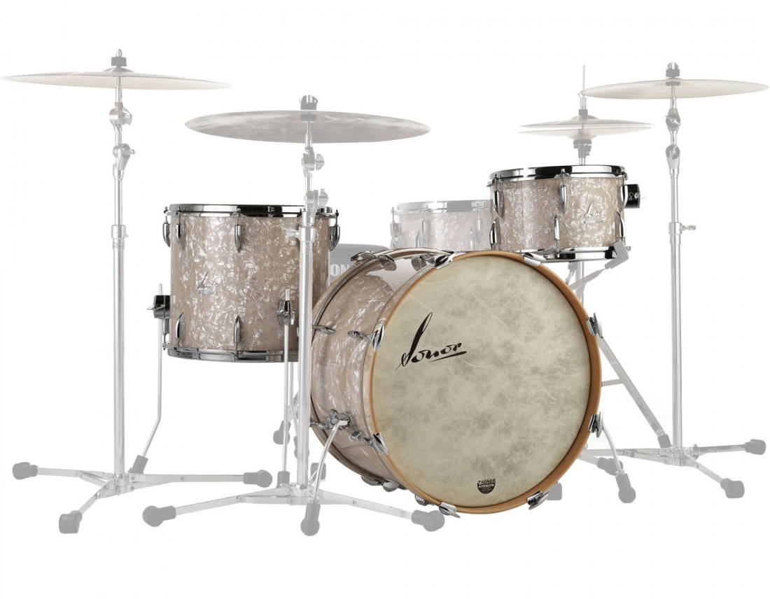 Vintage Series 3-Piece Shell Pack (22,13,16) - Pearl