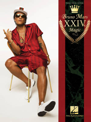 Bruno Mars: 24K Magic - Piano/Vocal/Guitar - Book