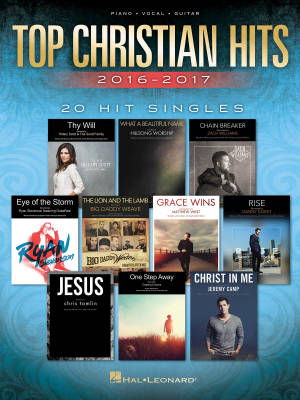 Top Christian Hits 2016-2017 - Piano/Vocal/Guitar - Book