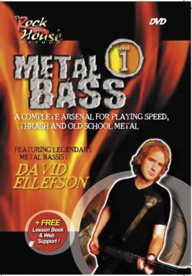 Hal Leonard - Rock House - Metal Bass (2 DVDs)