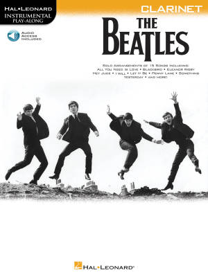 Hal Leonard - The Beatles: Instrumental Play-Along - Clarinet - Book/Audio Online