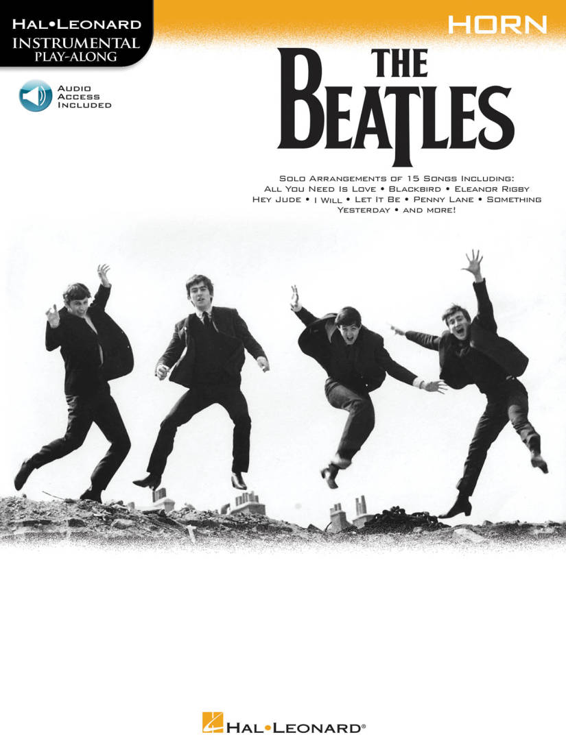 The Beatles: Instrumental Play-Along - F Horn - Book/Audio Online