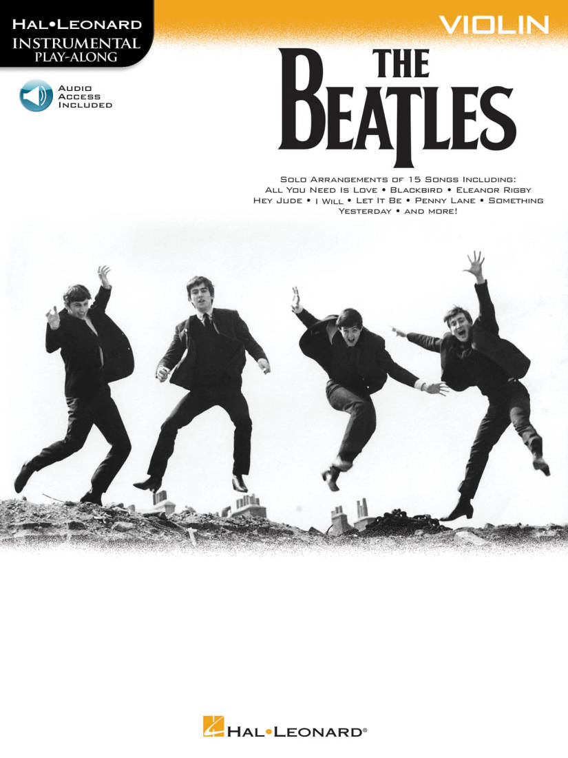 The Beatles: Instrumental Play-Along - Violin - Book/Audio Online