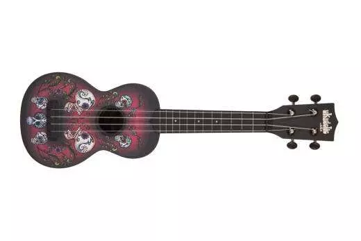 Ukadelic Skulls Soprano Ukelele