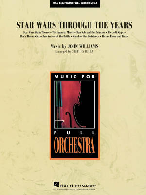 Star Wars Through the Years - Williams/Bulla - Full Orchestra - Gr. 4