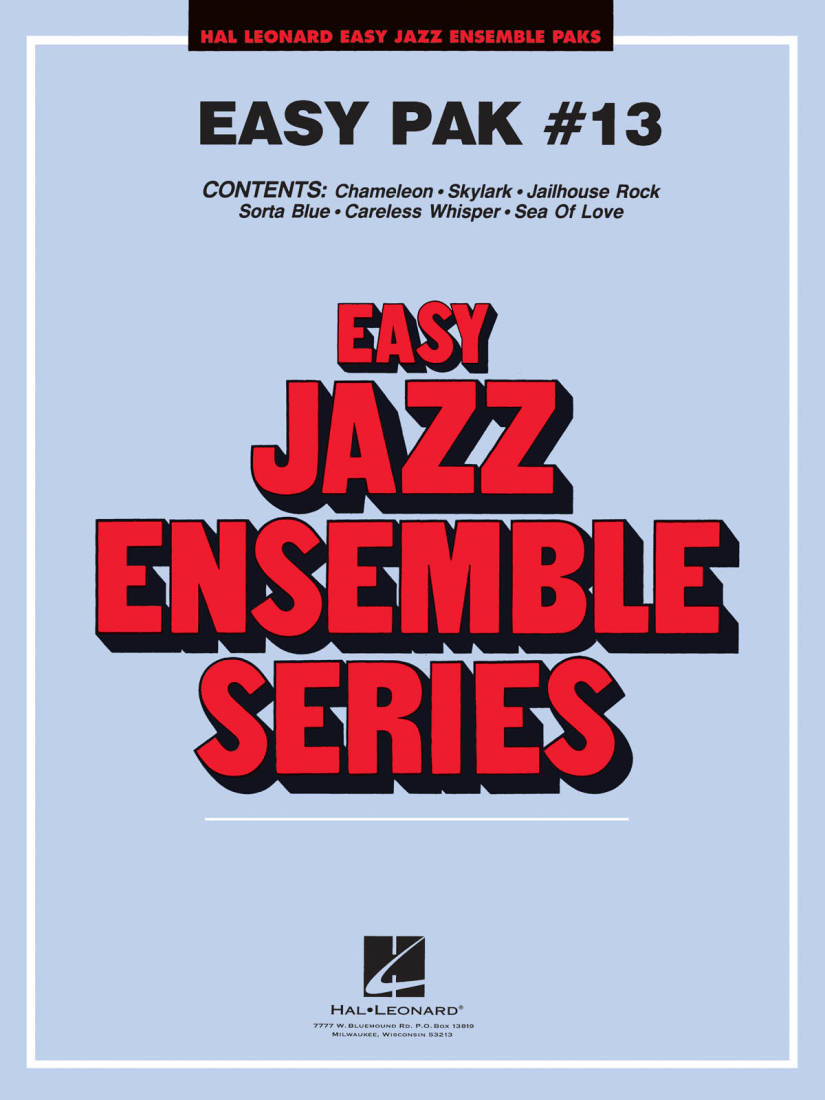 Easy Jazz Ensemble Pak 13 - Nowak/Sweeney - Jazz Ensemble - Gr. 2