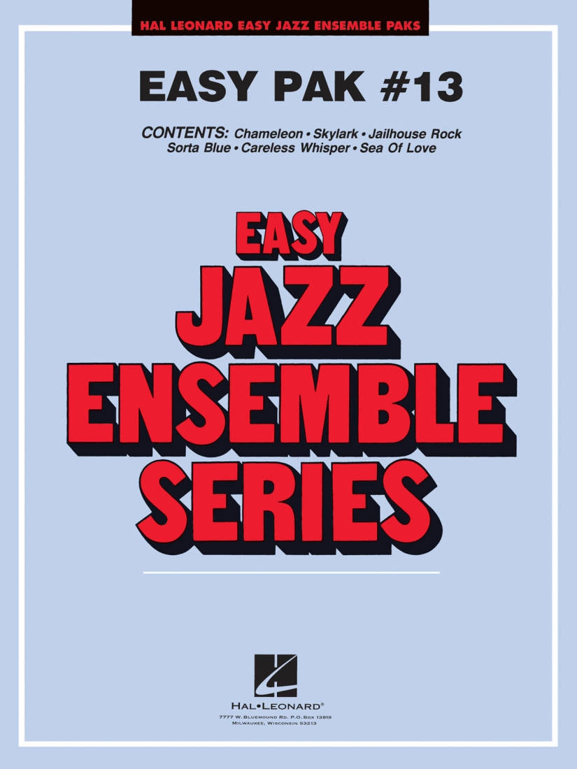 Easy Jazz Ensemble Pak 13 - Nowak/Sweeney - Jazz Ensemble - Gr. 2