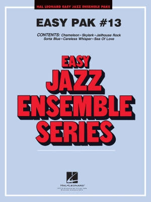 Hal Leonard - Easy Jazz Ensemble Pak 13 - Nowak/Sweeney - Jazz Ensemble - Gr. 2