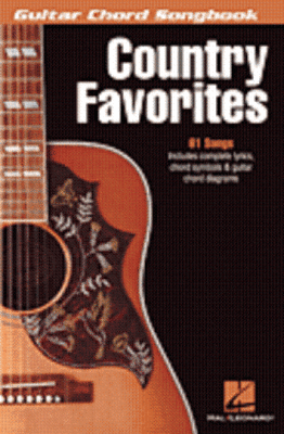 Guitar Chord Songbook - Country Favorites