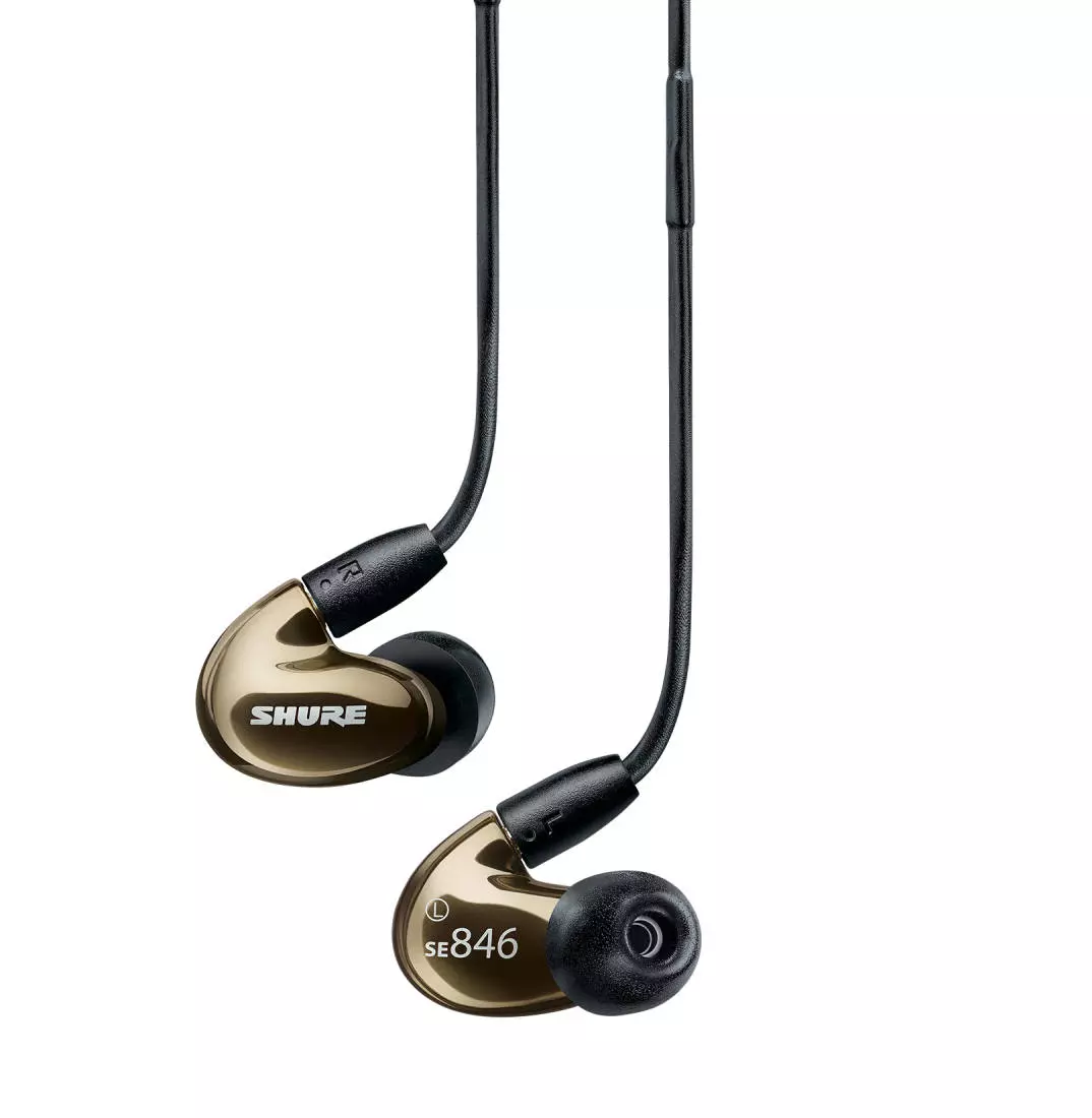 SE846 Quadruple Driver Sound Isolating Earphones - Bronze