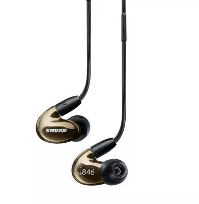 SE846 Quadruple Driver Sound Isolating Earphones - Bronze