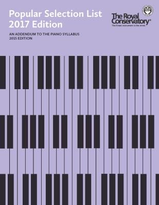 Frederick Harris Music Company - Popular Selection List, 2017 Edition - Book