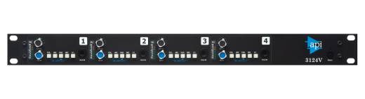 Discrete 4-Channel Mic/Line Preamp w/Variable Output Level Control
