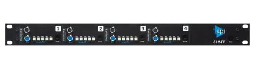 API - Discrete 4-Channel Mic/Line Preamp w/Variable Output Level Control