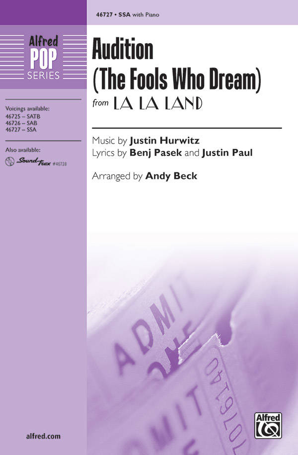 Audition (The Fools Who Dream) - Pasek/Paul/Hurwitz/Beck - SSA