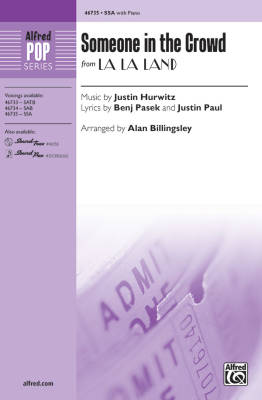 Alfred Publishing - Someone in the Crowd - Pasek /Paul /Hurwitz /Billingsley - SSA