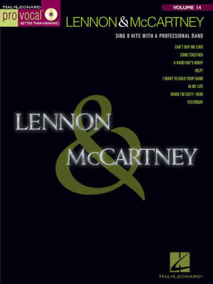 Pro Vocal Men Vol. 14 - Lennon & McCartney