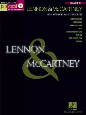 Hal Leonard - Pro Vocal Men Vol. 14 - Lennon & McCartney