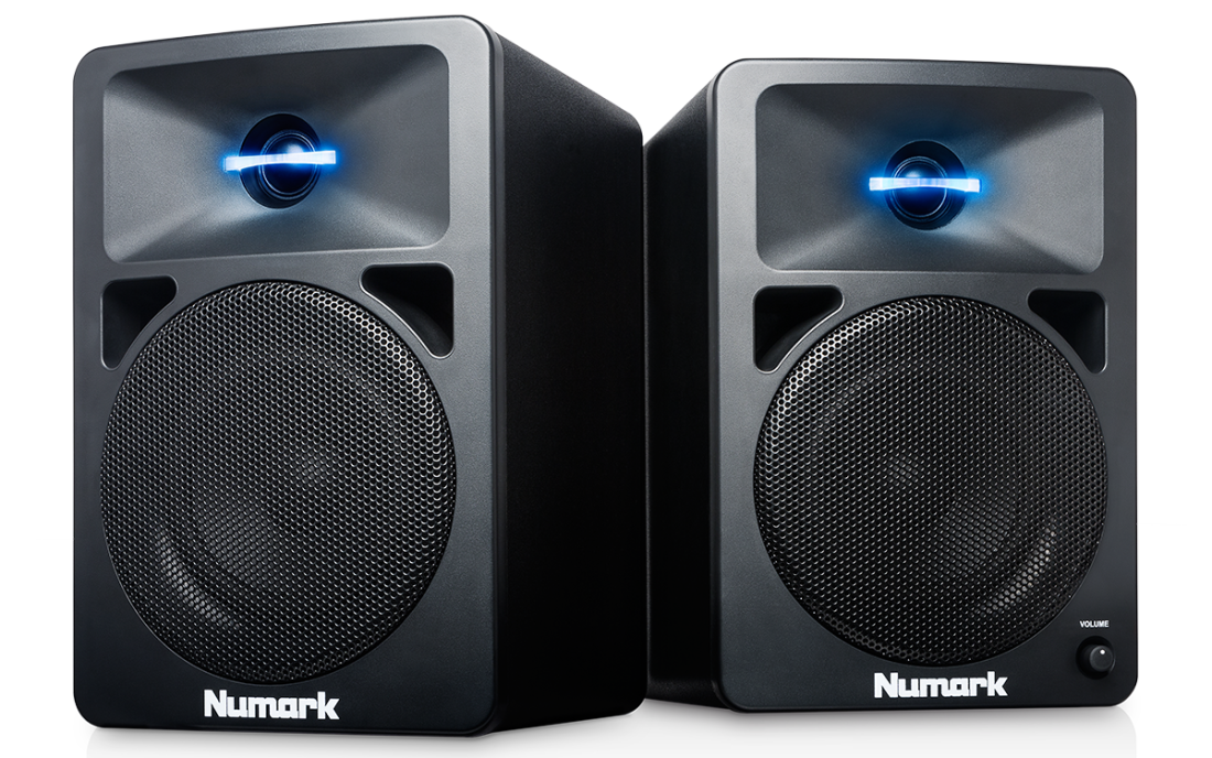 N-Wave 580 Powered Desktop DJ Monitors
