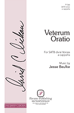 Pavane Publishing - Veterum Oratio (Ancient Prayer) - Beulke - SATB