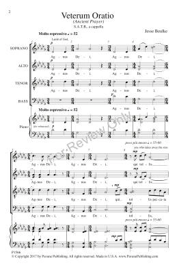 Veterum Oratio (Ancient Prayer) - Beulke - SATB