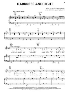 John Legend: Darkness and Light - Piano/Vocal/Guitar - Book