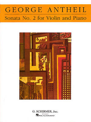 Violin Sonata No. 2 - Antheil - Violin/Piano - Sheet Music