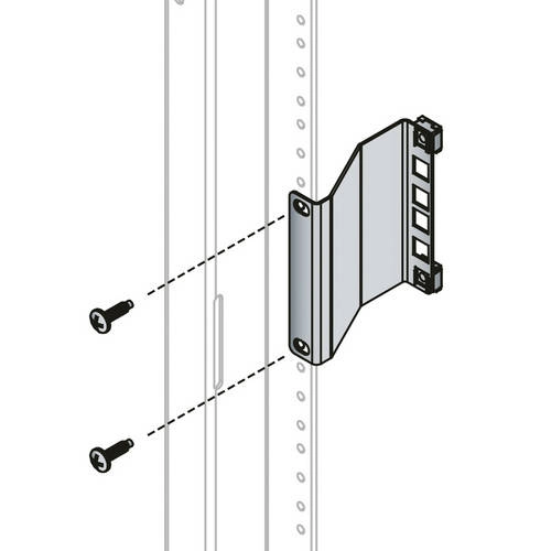 Rackrail Recessor Bracket 2 RU 3\'\' Deep (2 Pack)