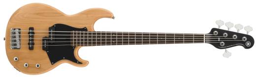 BB Series 5-String Electric Bass Guitar - Yellow Natural Satin
