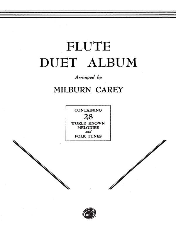 Flute Duet Album - Carey - Book