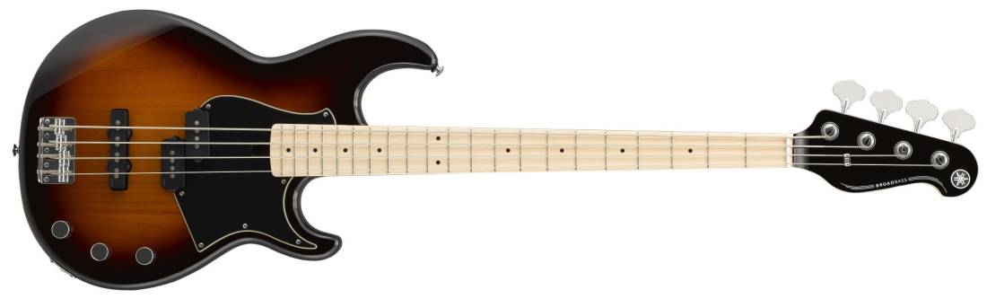 BB434M 4-String Bass Guitar w/Maple FIngerboard - Tobacco Brown Sunburst