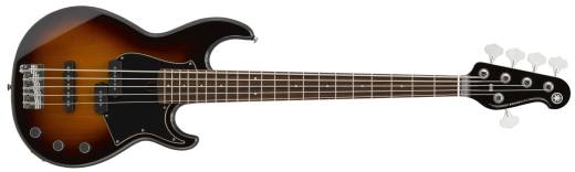 Yamaha - BB435 5-String Electric Bass Guitar - Tobacco Brown Sunburst