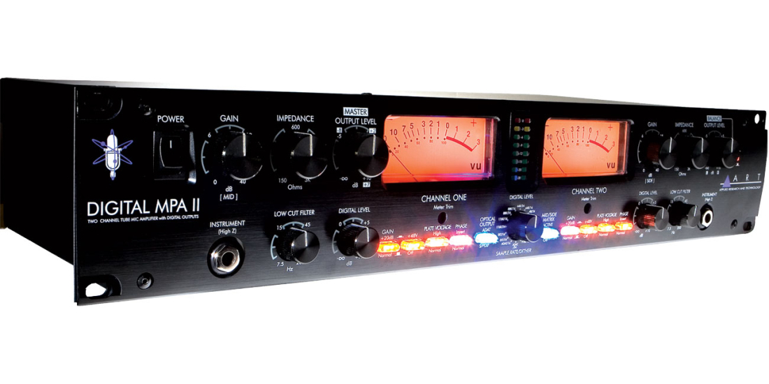 ART Pro Audio - Digital MPA 2-Channel Digital Mic Preamp