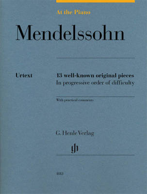Mendelssohn: At the Piano - Hewig-Troscher - Book
