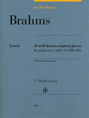 G. Henle Verlag - Brahms: At the Piano - Hewig-Troscher/Theopold - Book