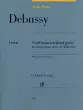 G. Henle Verlag - Debussy: At the Piano - Hewig-Troscher - Book