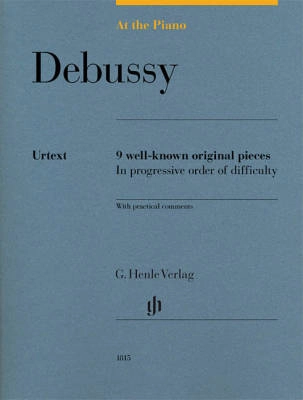 G. Henle Verlag - Debussy: At the Piano - Hewig-Troscher - Book