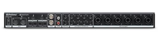 Quantum 26-In/32-Out Thunderbolt 2 Low-latency Audio Interface