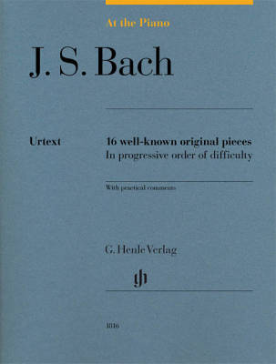 G. Henle Verlag - J.S. Bach : Au Piano - Hewig-Troscher - Livre