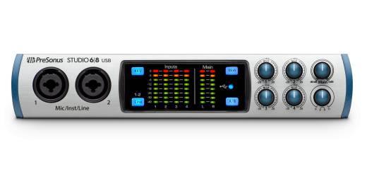 PreSonus - Studio 68 6-In/8-Out USB Audio Interface