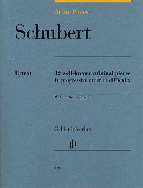 Schubert: At the Piano - Hewig-Troscher - Book