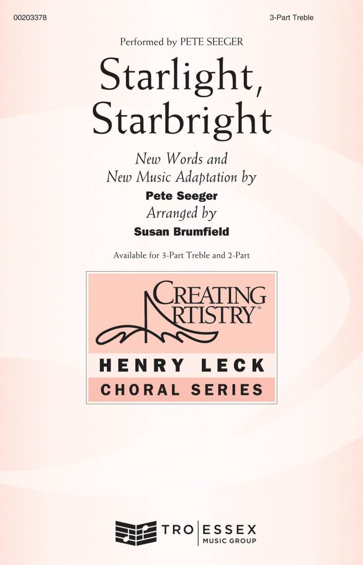 Starlight, Starbright - Seeger/Brumfield - 3pt Treble