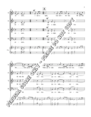 I Hear a Call - Arata/Smail - SATB