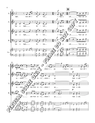 I Hear a Call - Arata/Smail - SATB