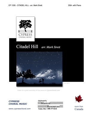 Cypress Choral Music - Citadel Hill - Traditional/Sirett - SSA
