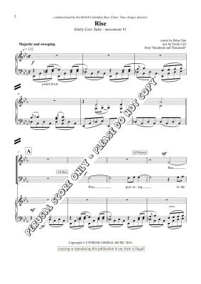 Rise - Carr/Tate - SATB