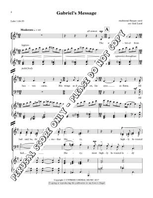 Gabriel\'s Message - Traditional/Lund - SATB